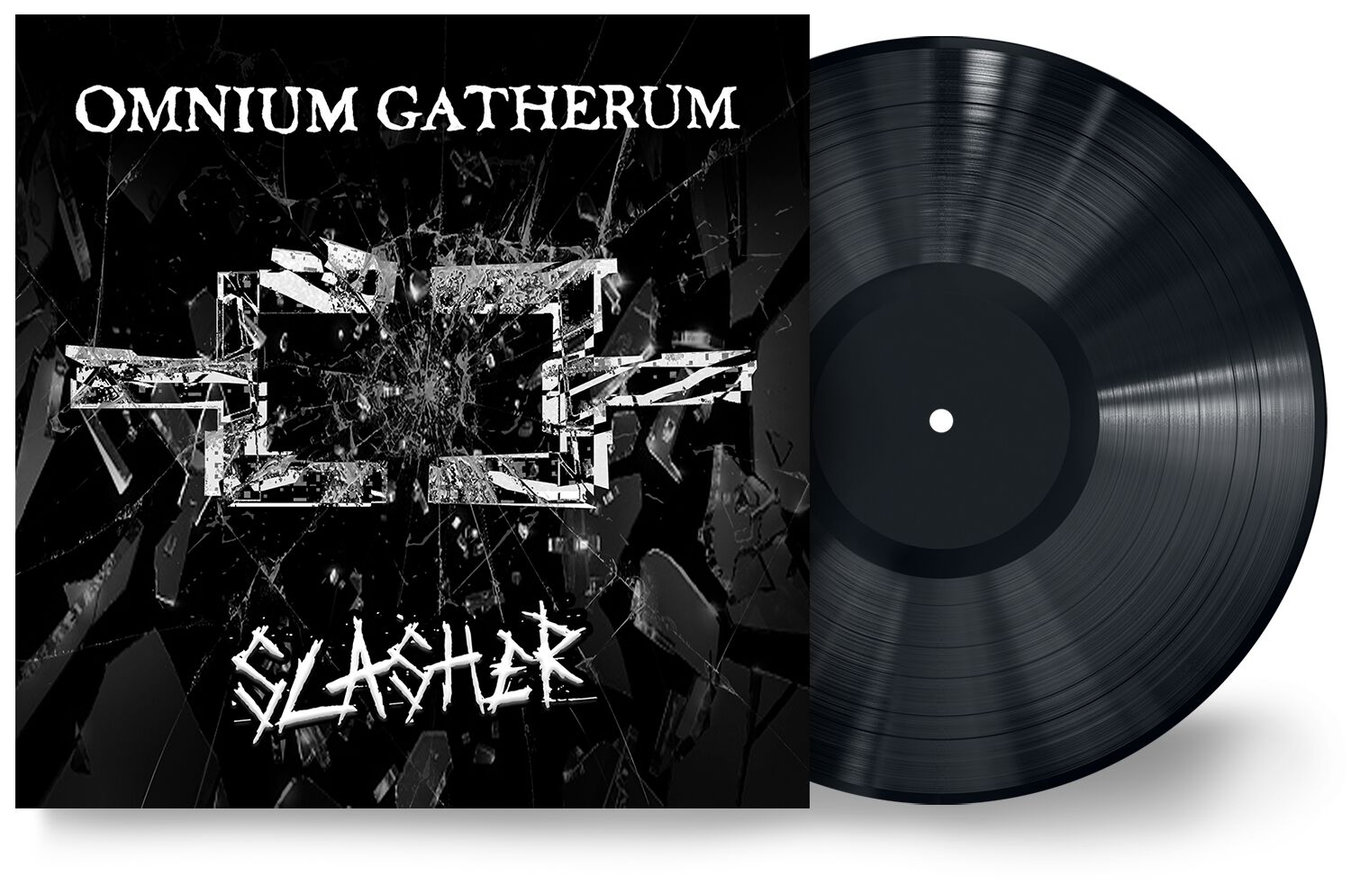 ﻿Slasher LP schwarz von Omnium Gatherum