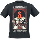 Untethered Fists, Shinedown, T-Shirt