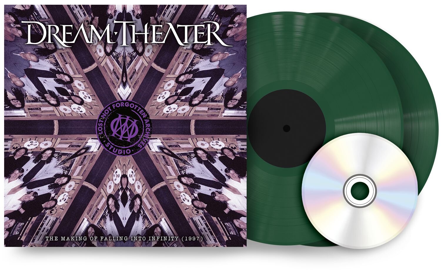 Lost not forgotten archives: The making of Falling Into Infinity (1997) von Dream Theater - 2-LP & CD (Coloured, Limited Edition, Re-Release,