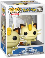 Meowth - Miaouss - Mauzi Vinyl Figur 780, Pokémon, Funko Pop!