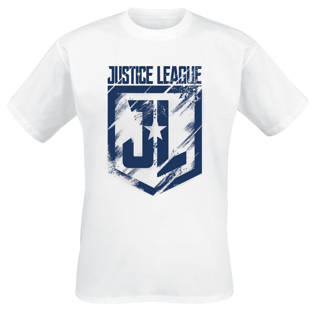 Justice League Movie Indigo Logo T-Shirt white