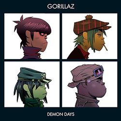 Demon days, Gorillaz, CD