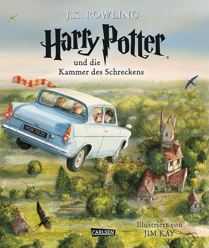 Band 2: Harry Potter und die Kammer des Schreckens (vierfarbig illustrierte Schmuckausgabe)