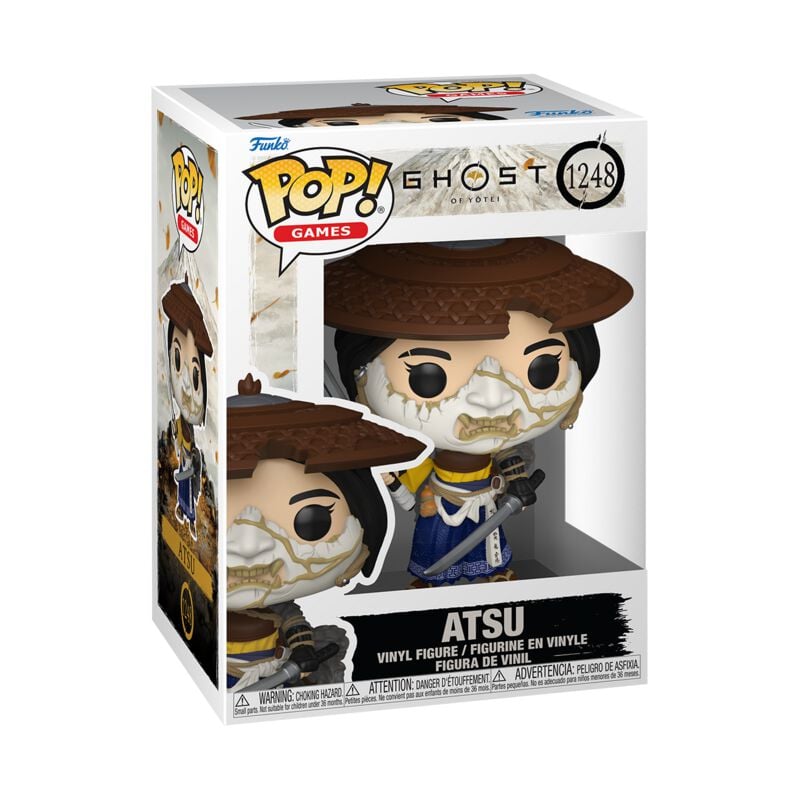 Ghost of Yotei - Atsu Vinyl Figur 1248 - Funko Pop! - Funko Shop Europe
