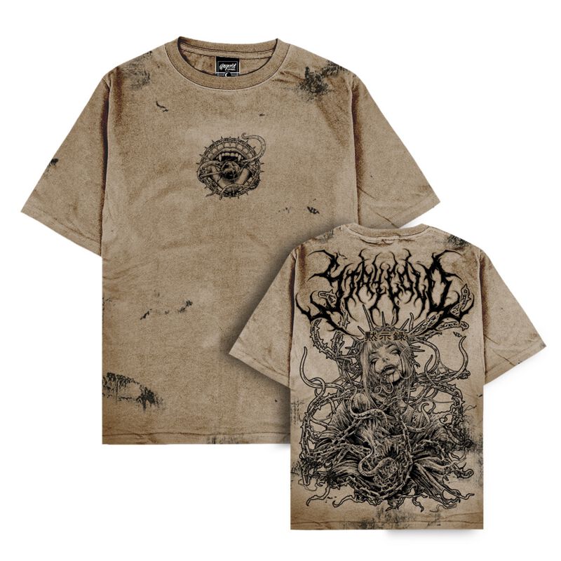 Stay Cold Apparel T-Shirt - Moonthirst Oversized Fit (200GSM) - S bis 3XL - für Männer - Größe S - beige