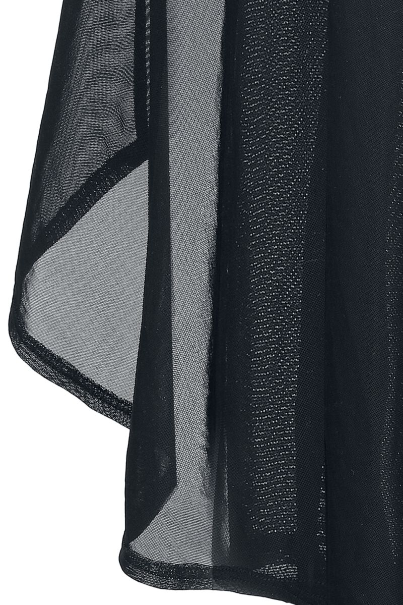 Skirt With Transparent Details | Gothicana by EMP Kurzer Rock | EMP