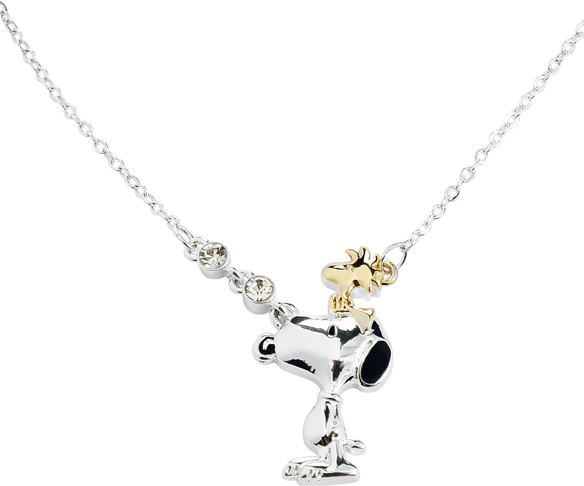 Collier  de Snoopy - Snoopy & Woodstock - pour Unisexe - couleur argent
