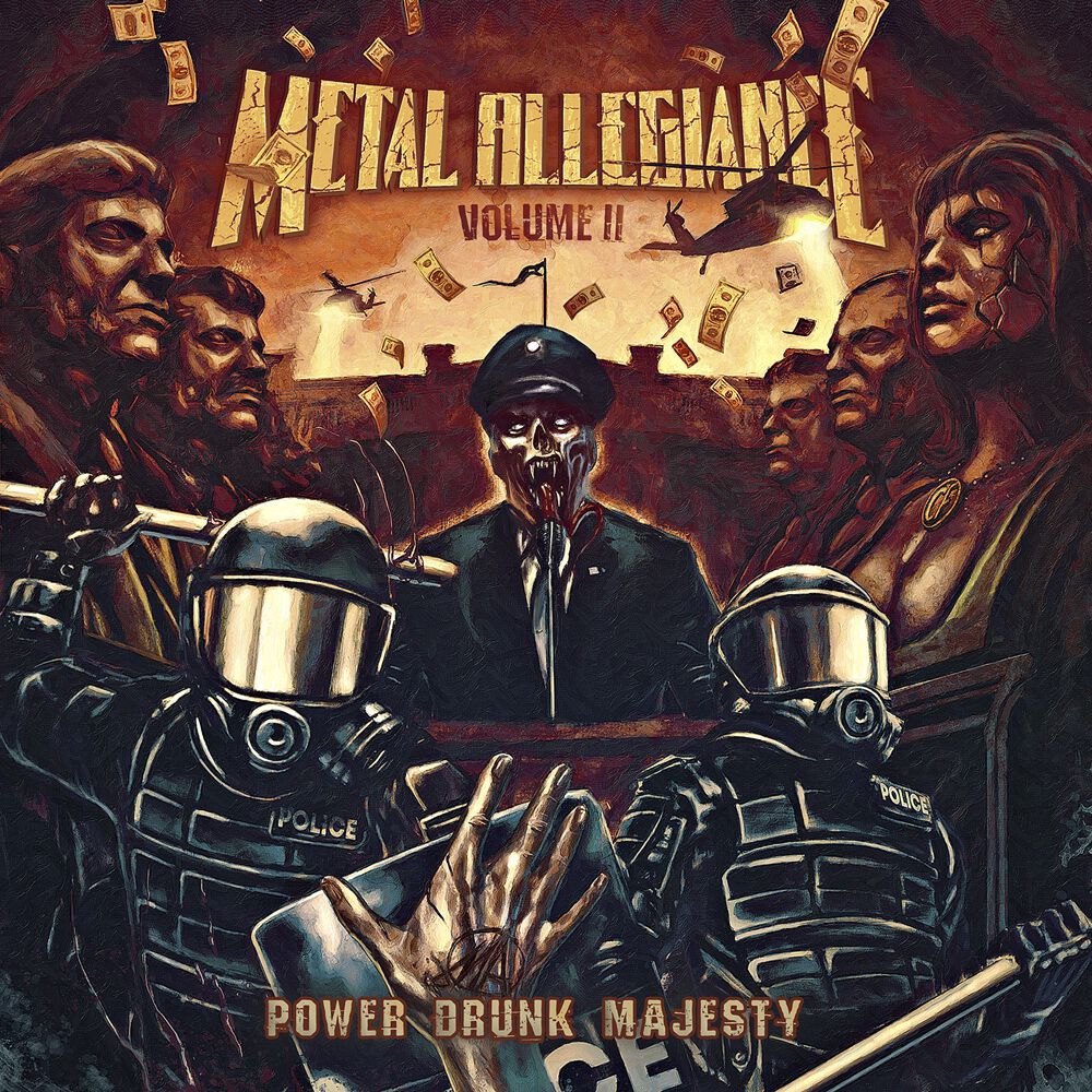 Metal Allegiance Volume II: Power drunk majesty CD multicolor