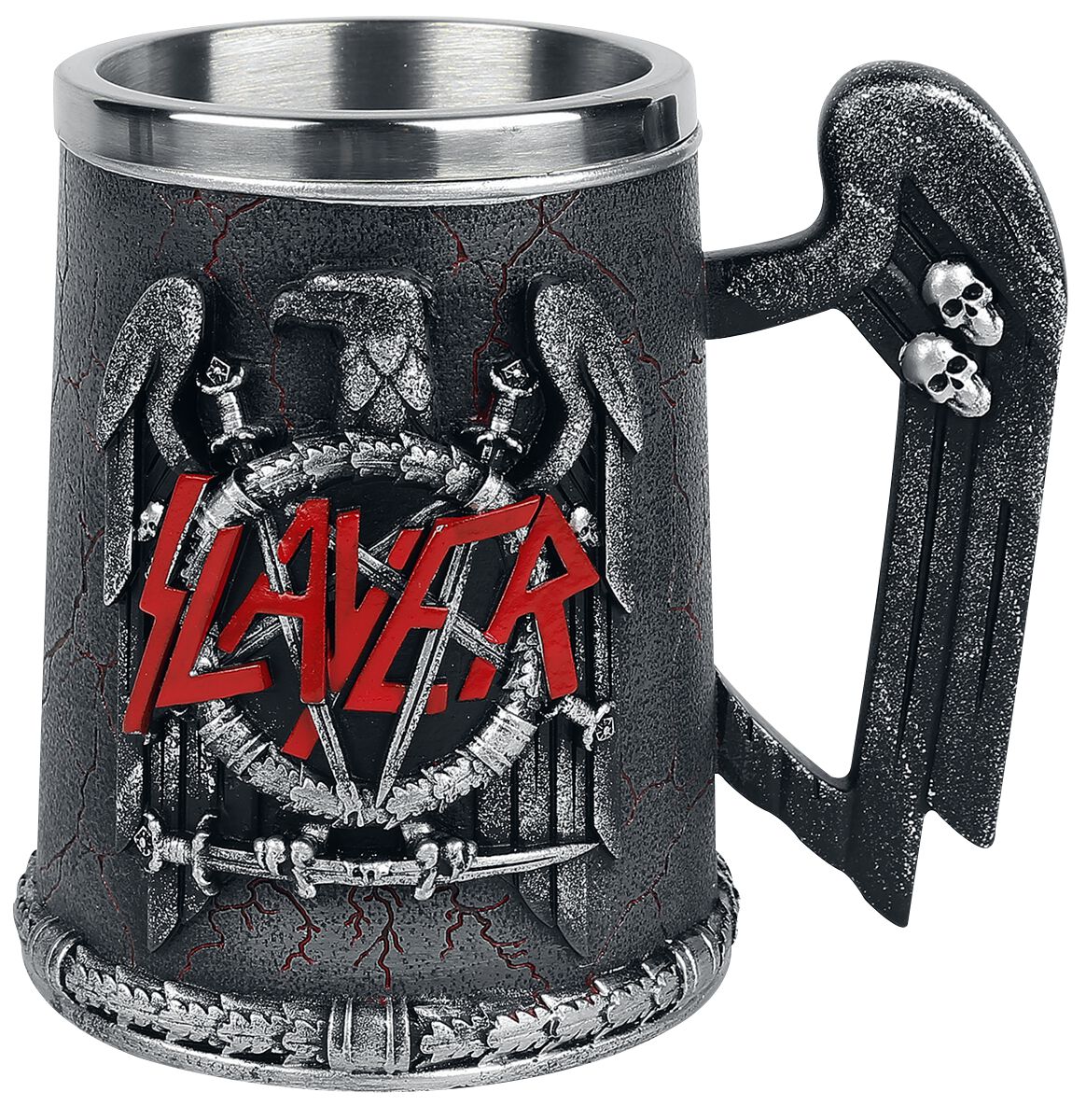 Image of Boccale birra di Slayer - Eagle Logo - Tankard - Unisex - multicolore