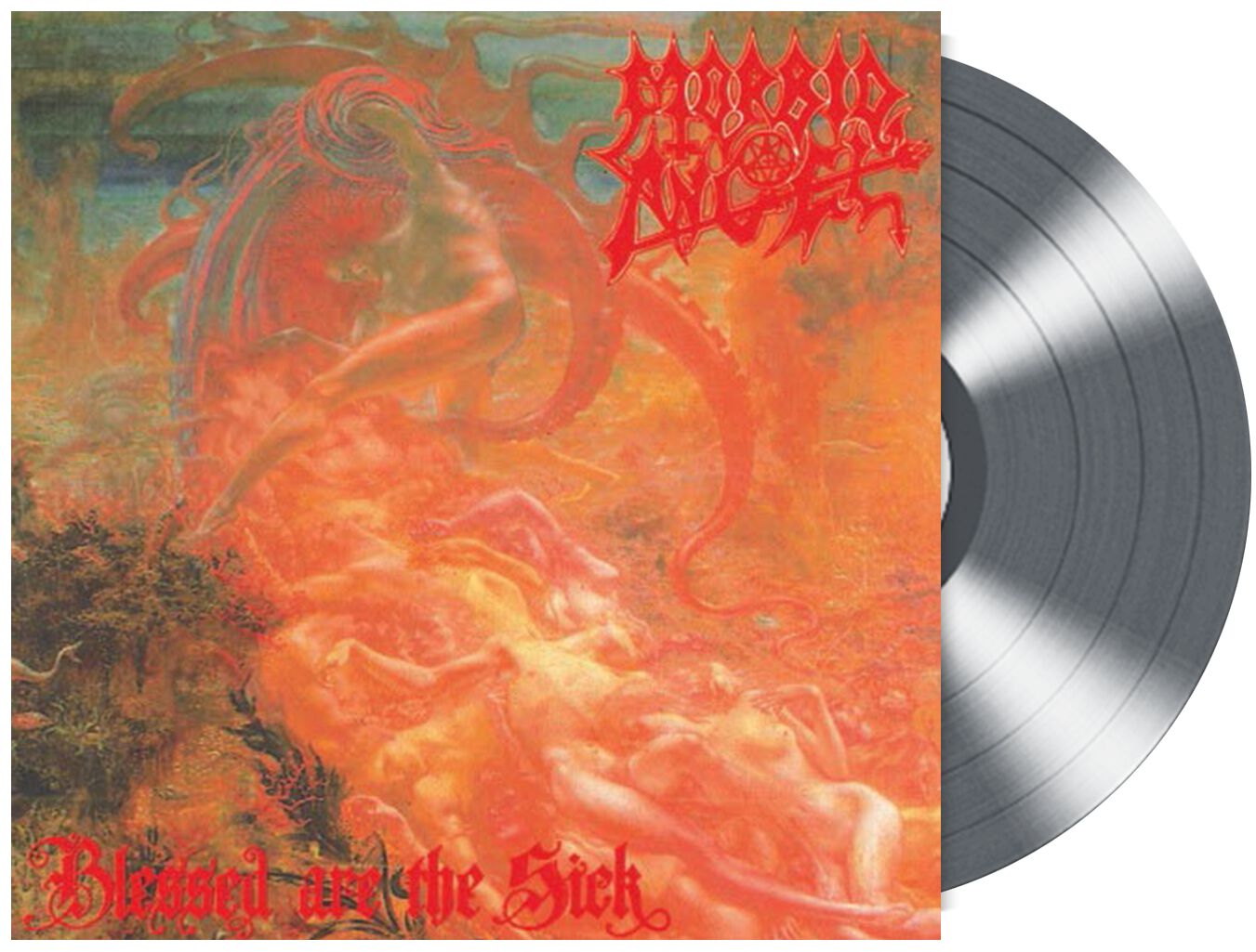 Image of Morbid Angel Blessed are the sick LP silberfarben