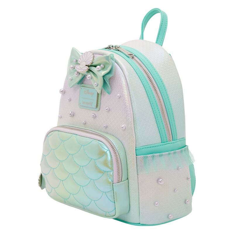 Levně Ariel - Malá mořská víla Loungefly - Iridescent Pearl Batoh vícebarevný
