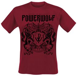Logo (red), Powerwolf, T-Shirt