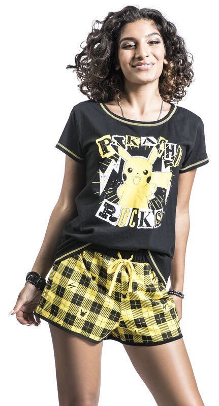 Frauen Bekleidung Pikachu - Rocks | Pokémon Schlafanzug