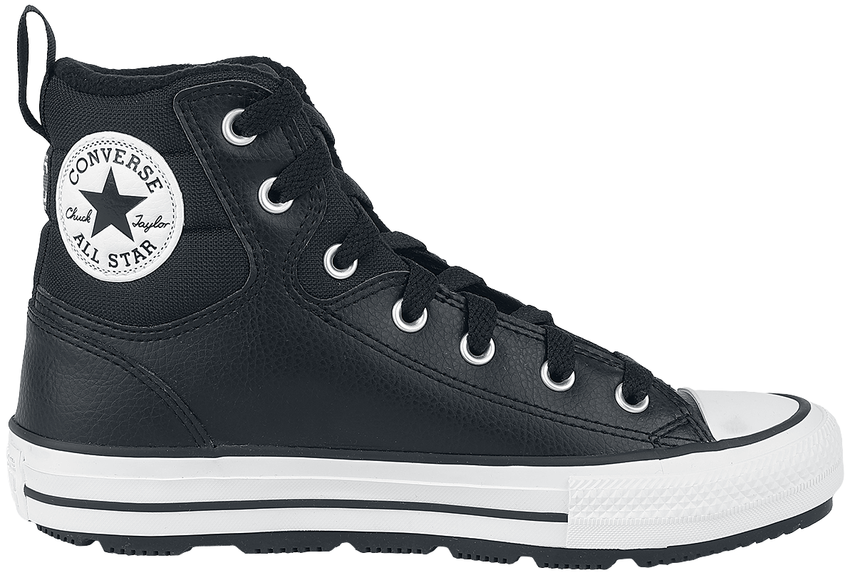 Converse Chuck Taylor All Star Faux Leather Berkshire Boot Sneaker high schwarz