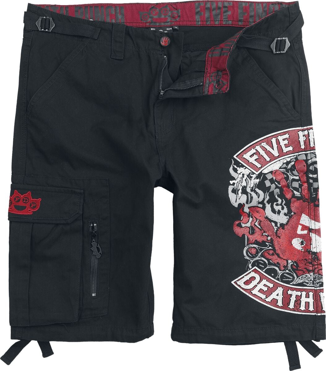 Five Finger Death Punch EMP Signature Collection Shorts black