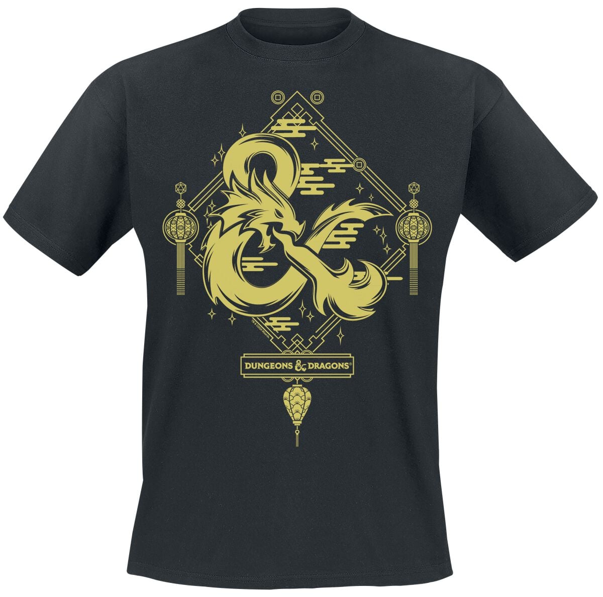 Dungeons and Dragons - Gaming T-Shirt - Year of the Dragon - S bis XXL - für Männer - Größe M - schwarz