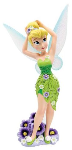 Peter Pan - Disney Statue - Disney Showcase Collection - Tinker Bell Botanical Figurine   - Lizenzierter Fanartikel