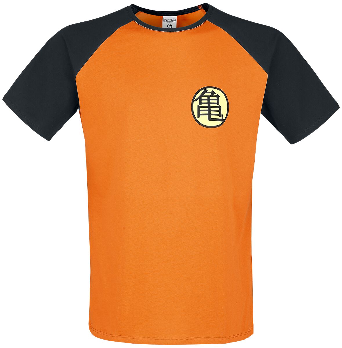 Dragon Ball Z - Kame Symbol T-Shirt orange black