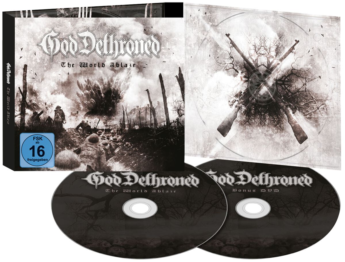 Image of God Dethroned The world ablaze CD & DVD Standard
