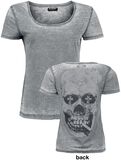 Smokin Skull Burnout, Rockupy, T-Shirt