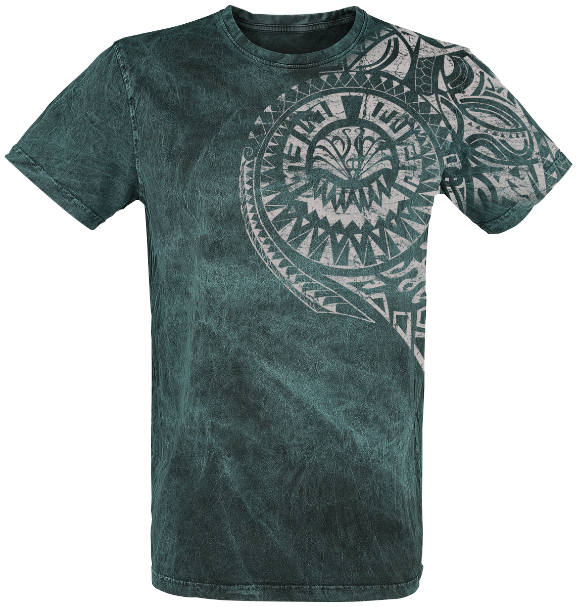 Outer Vision - Burned Tattoo - T-Shirt - grün| schwarz - EMP Exklusiv!