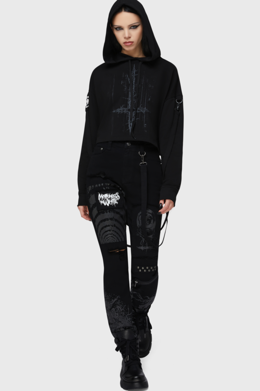 4068143421133 - Final Dictvm Hoodie Kapuzenpullover schwarz in 4XL 4068143421133 - Final Dictvm Hoodie Kapuzenpullover schwarz in 4XL