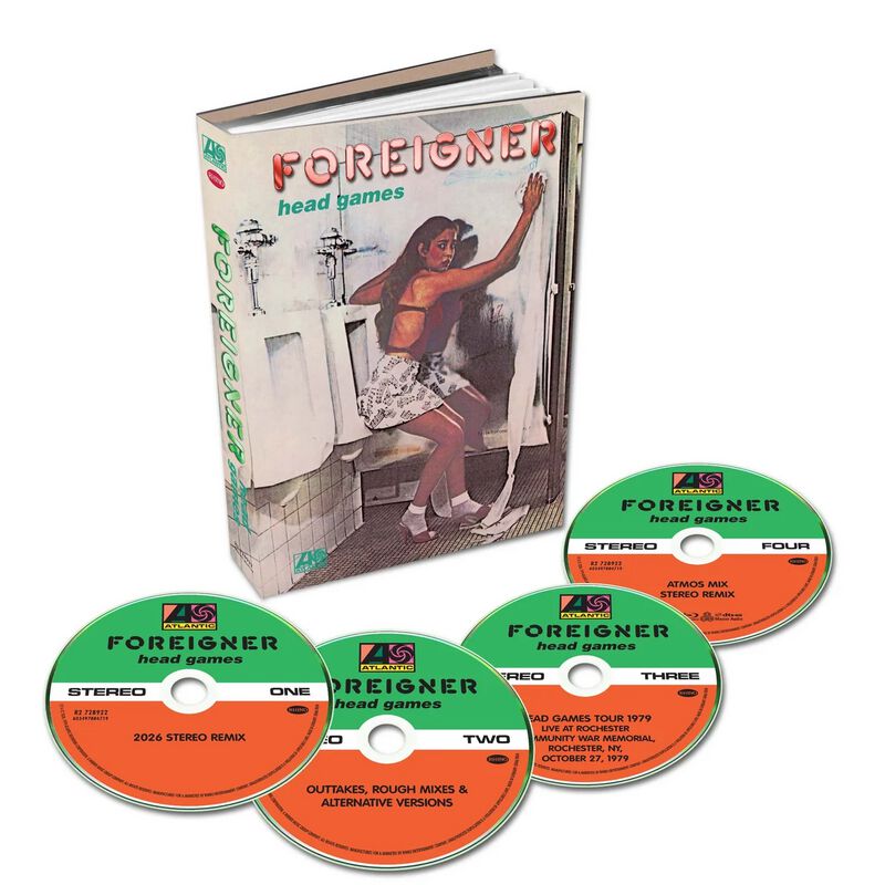 Head games von Foreigner - 3-CD & Blu-ray (Boxset, Re-Release)