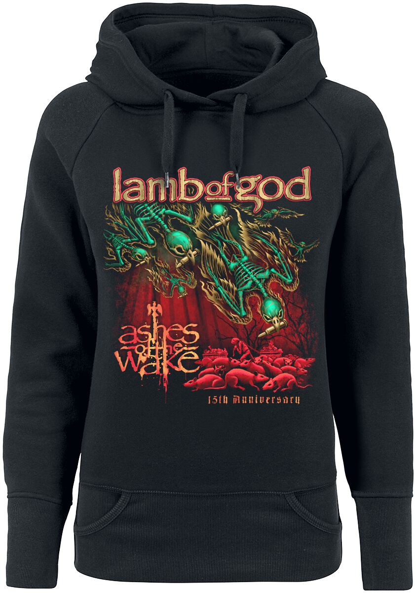 Lamb Of God Ashes Painting Kapuzenpullover schwarz Lamb Of God Ashes Painting Kapuzenpullover schwarz
