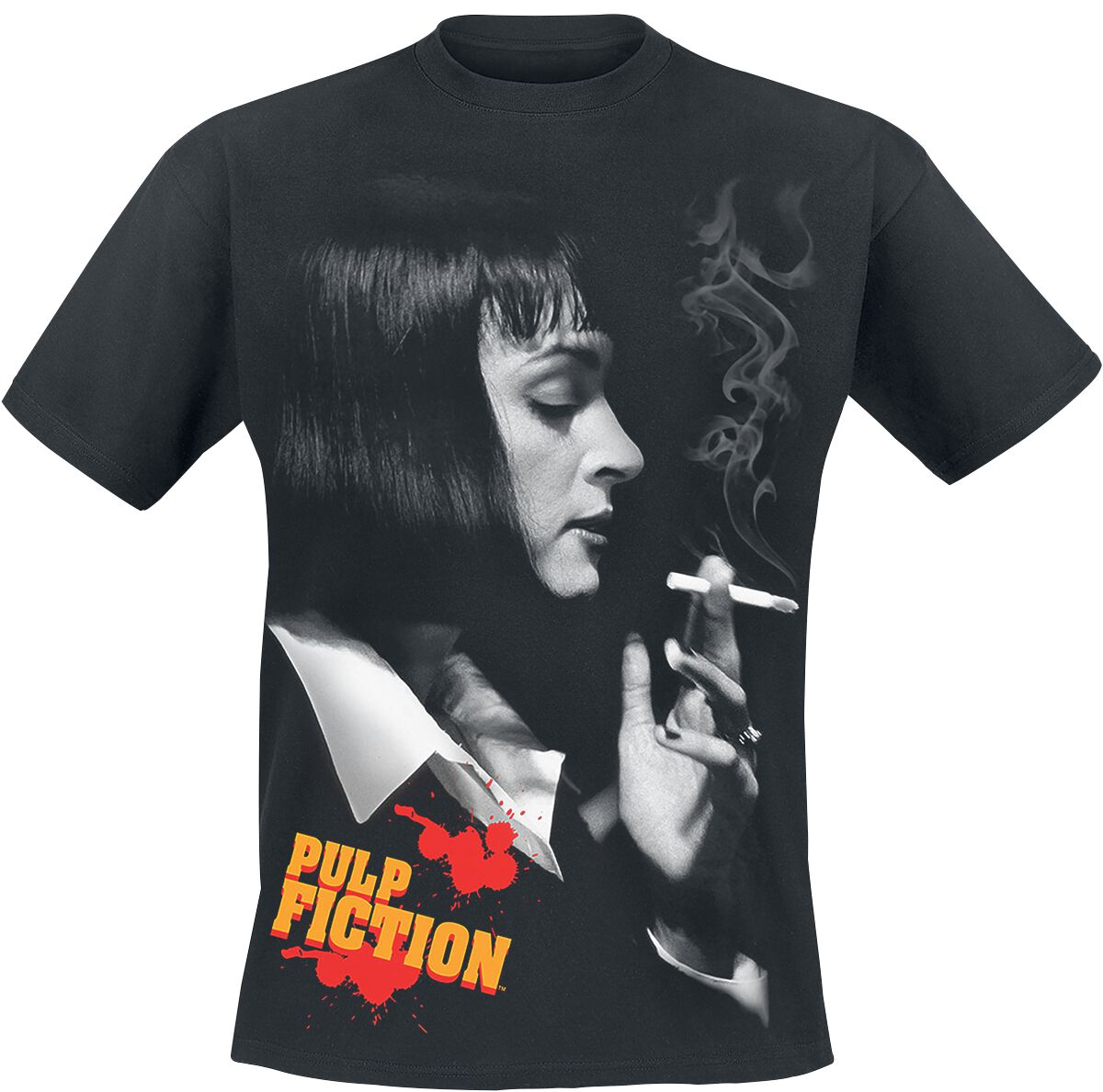Levně Pulp Fiction Smoke Tričko černá