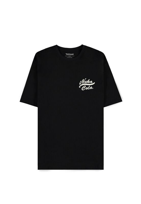 Fallout Nuka Cola Flasche T-Shirt Schwarz In M