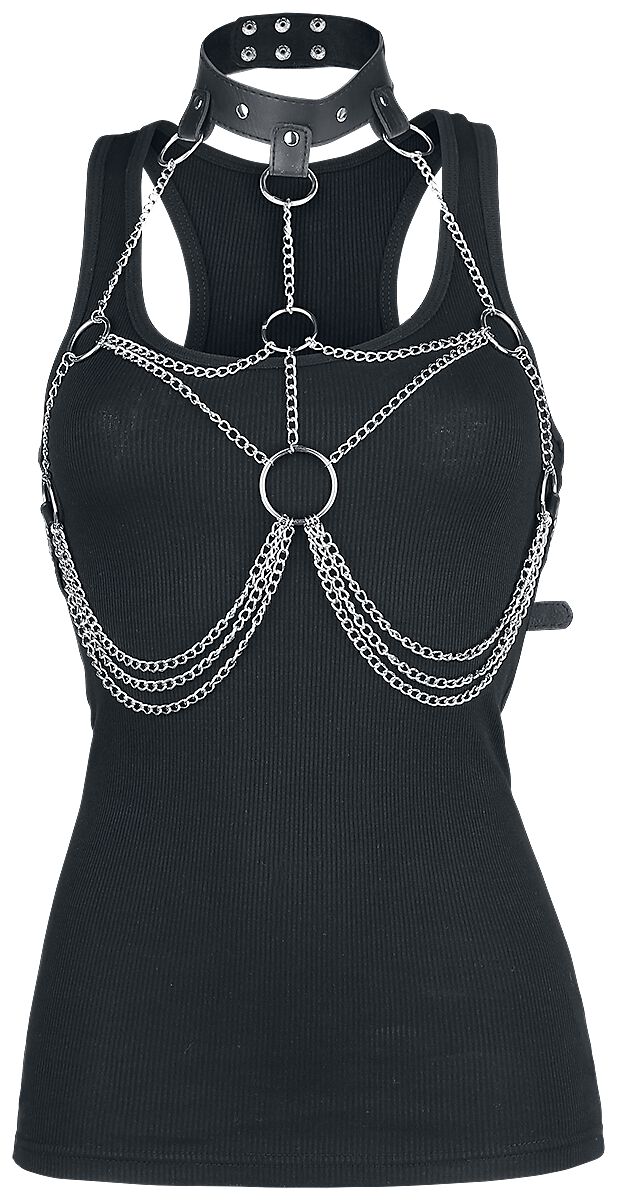 Poizen Industries Gothic Harness Mase Harness für Damen schwarz  - Onlineshop EMP