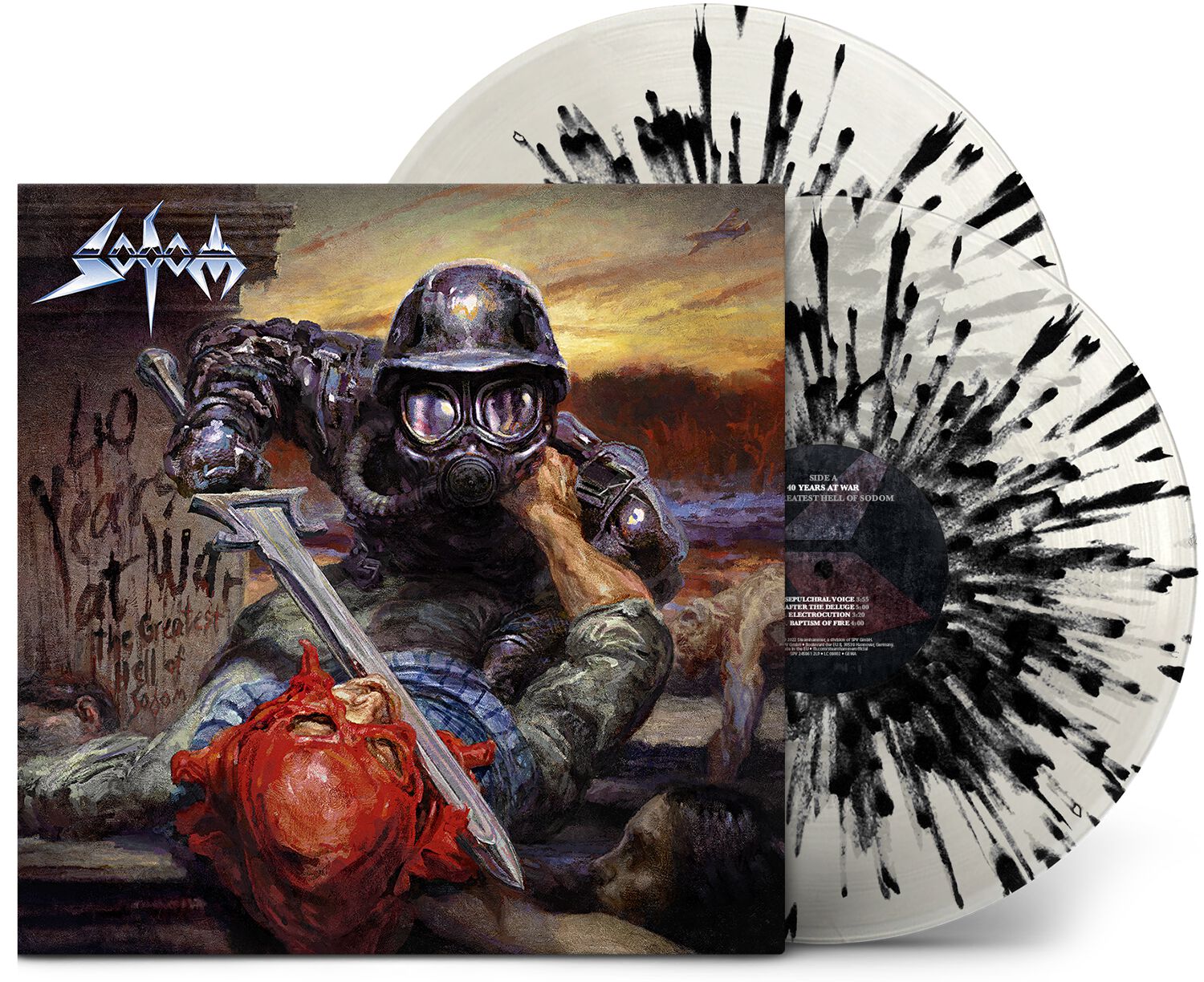 Levně Sodom 40 years at war - The greatest hell of Sodom 2-LP barevný