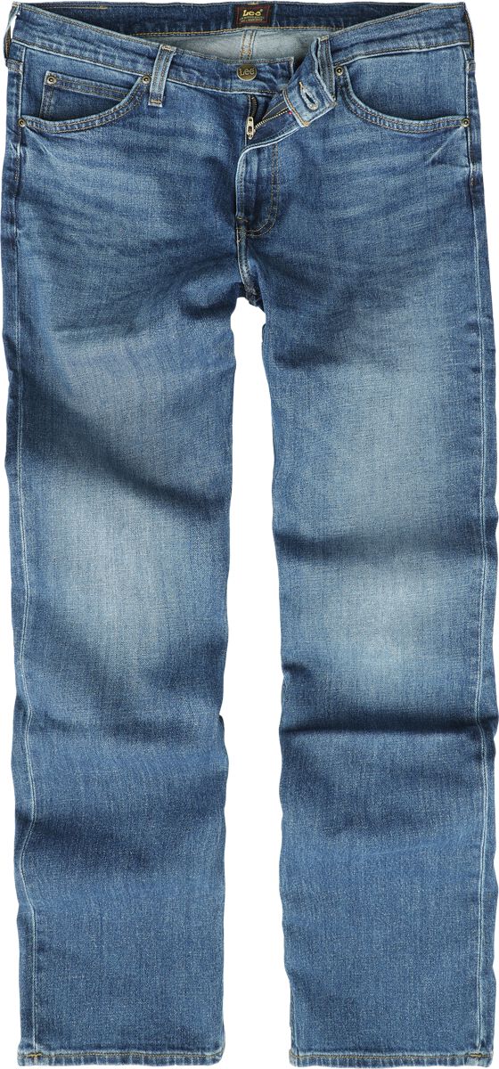 Lee Jeans Jeans - West Relaxed Fit Worn In - W30L32 bis W38L34 - für Männer - Größe W31L32 - blau
