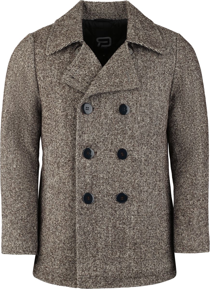 Winterjacke für Männer  multicolor "Pea Coat" von RED by EMP