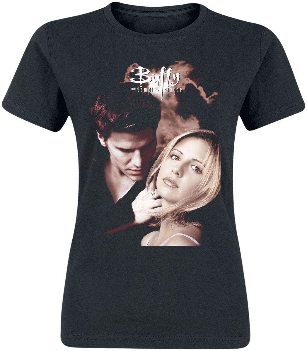 Buffy – The Vampire Slayer Angel T-Shirt schwarz