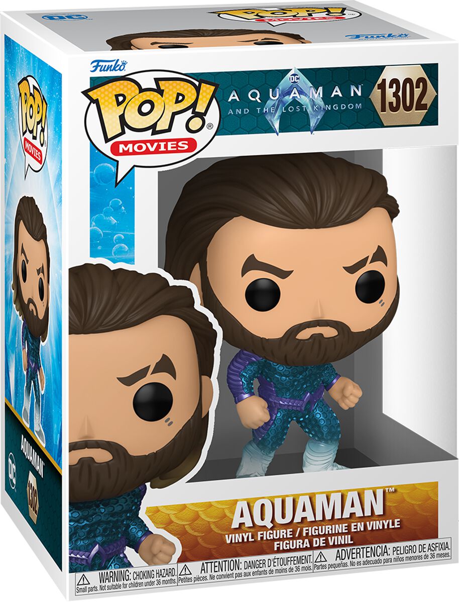 Image of Aquaman and the lost Kingdom - Aquaman Vinyl Figur 1302 - Funko Pop! - Funko Shop Europe