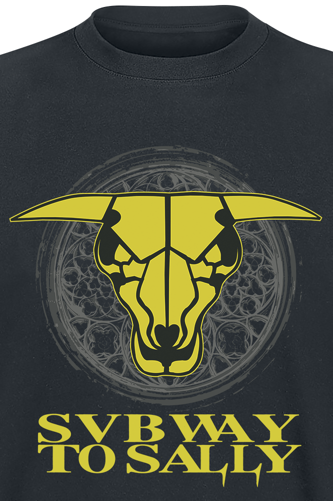 Subway To Sally MCMXCV Retro T-Shirt schwarz