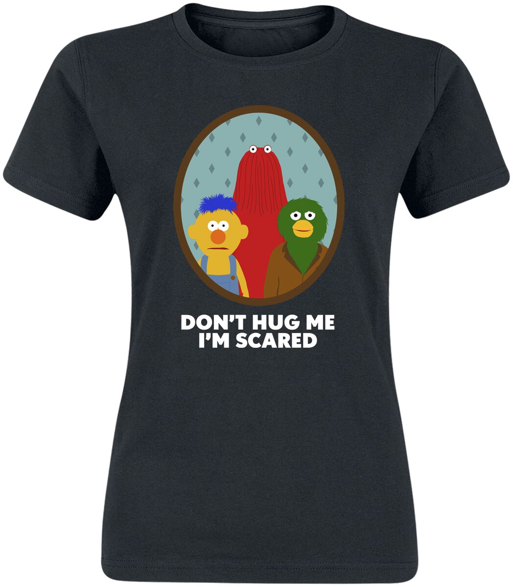 T-Shirt Manches courtes de Don't Hug Me I'm Scared - Trio Portrait - S à XXL - pour Femme - noir