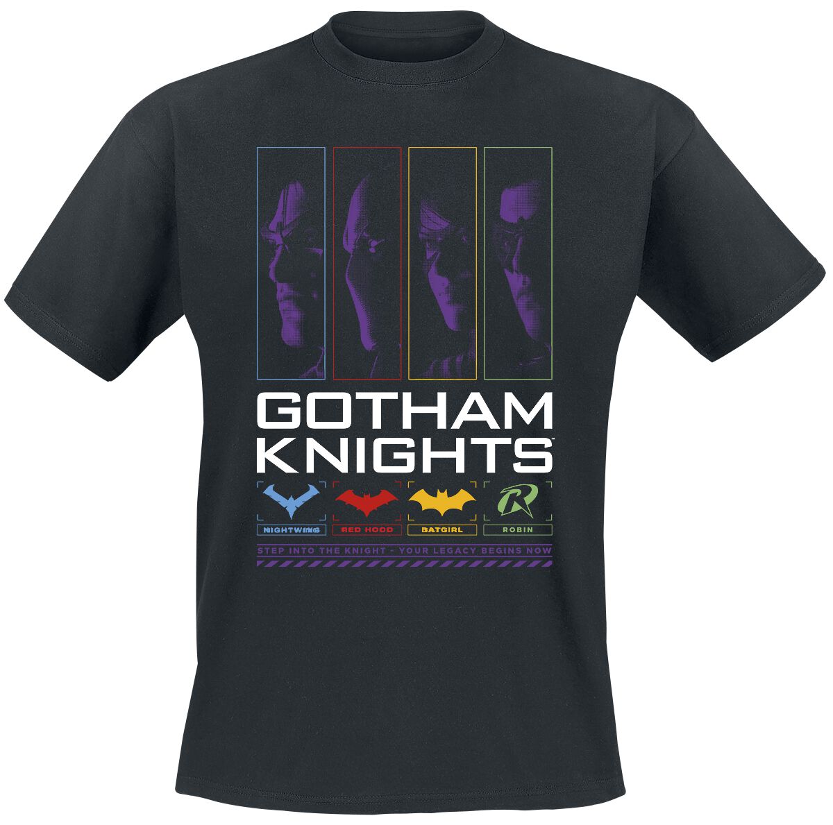 Batman Gotham Knights - Your Legacy Begins Now T-Shirt black