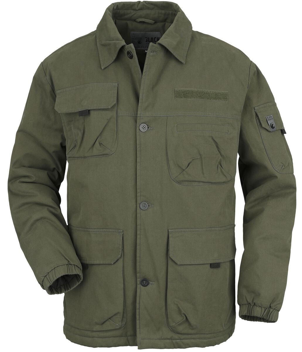Image of Giacca di mezza stagione di Black Premium by EMP - Army Field Jacket - S a XXL - Uomo - verde oliva