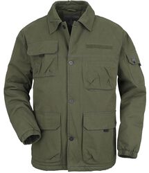 Army Field Jacket, Black Premium by EMP, Übergangsjacke