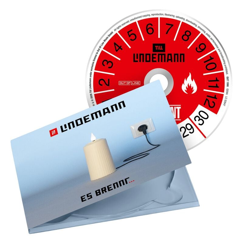 CD  de Till Lindemann - Es brennt - pour Indifférent - Standard