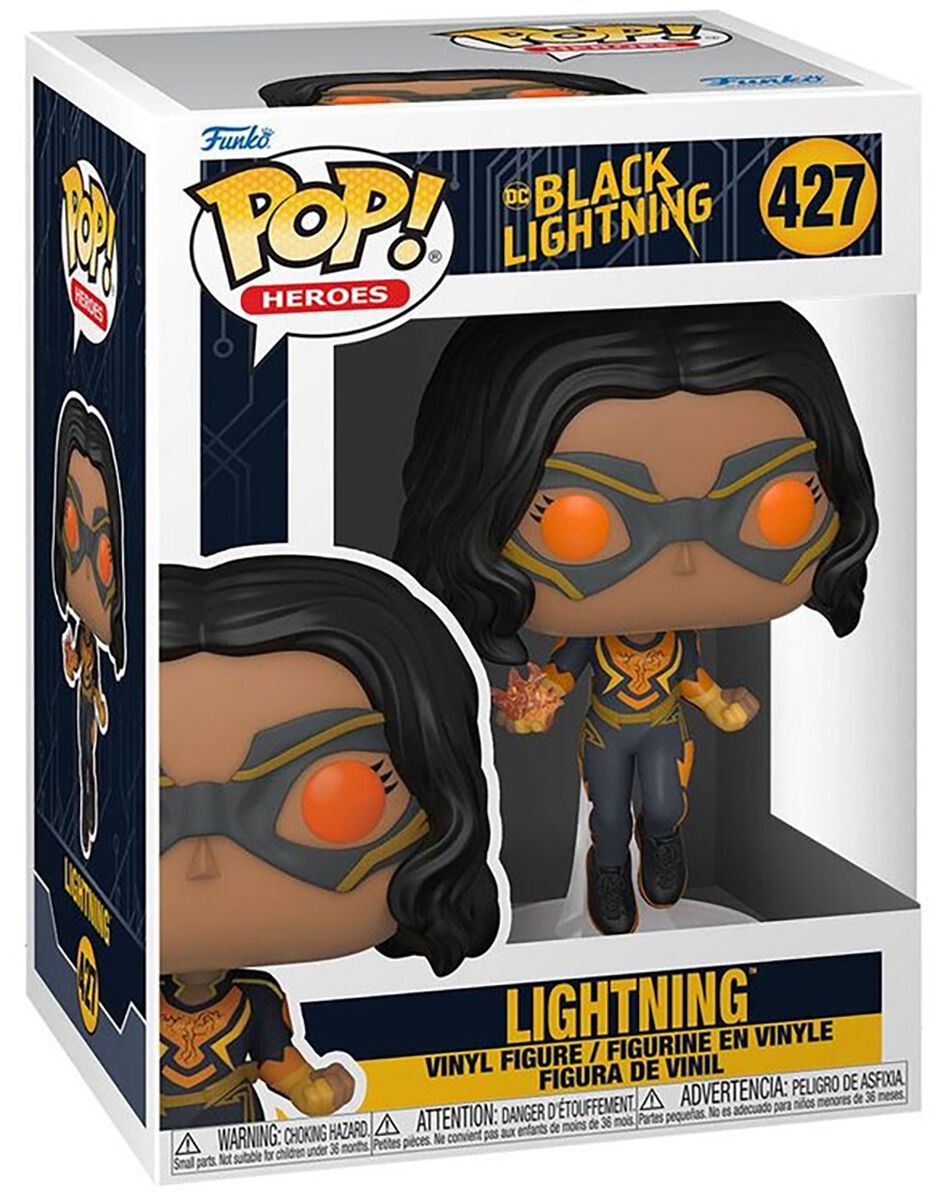 Black Lightning Lightning Vinyl Figur 427 Funko Pop! multicolor – 46.70% Rabatt