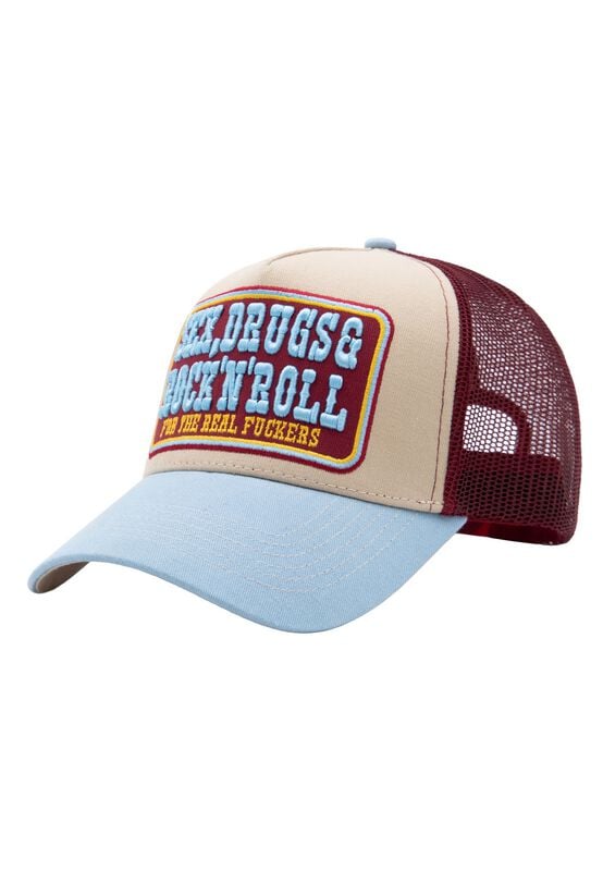 King Kerosin - Rockabilly Caps - Sex, Drugs & Rock’n’ Roll Trucker Caps - Unisex - flerfarget