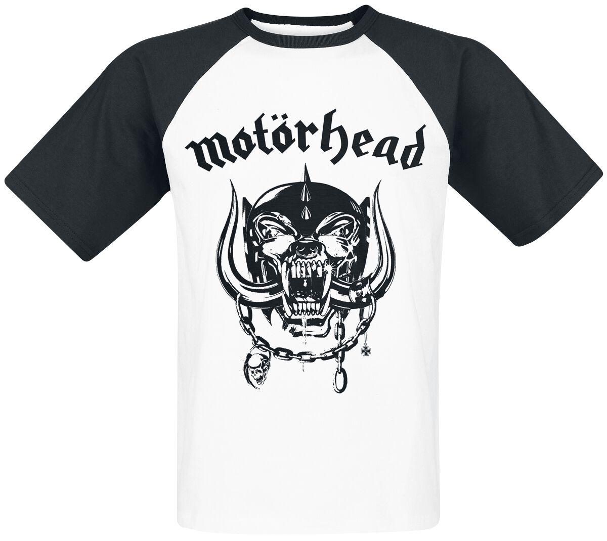 Motörhead Everything Louder T Shirt weiß schwarz  - Onlineshop EMP