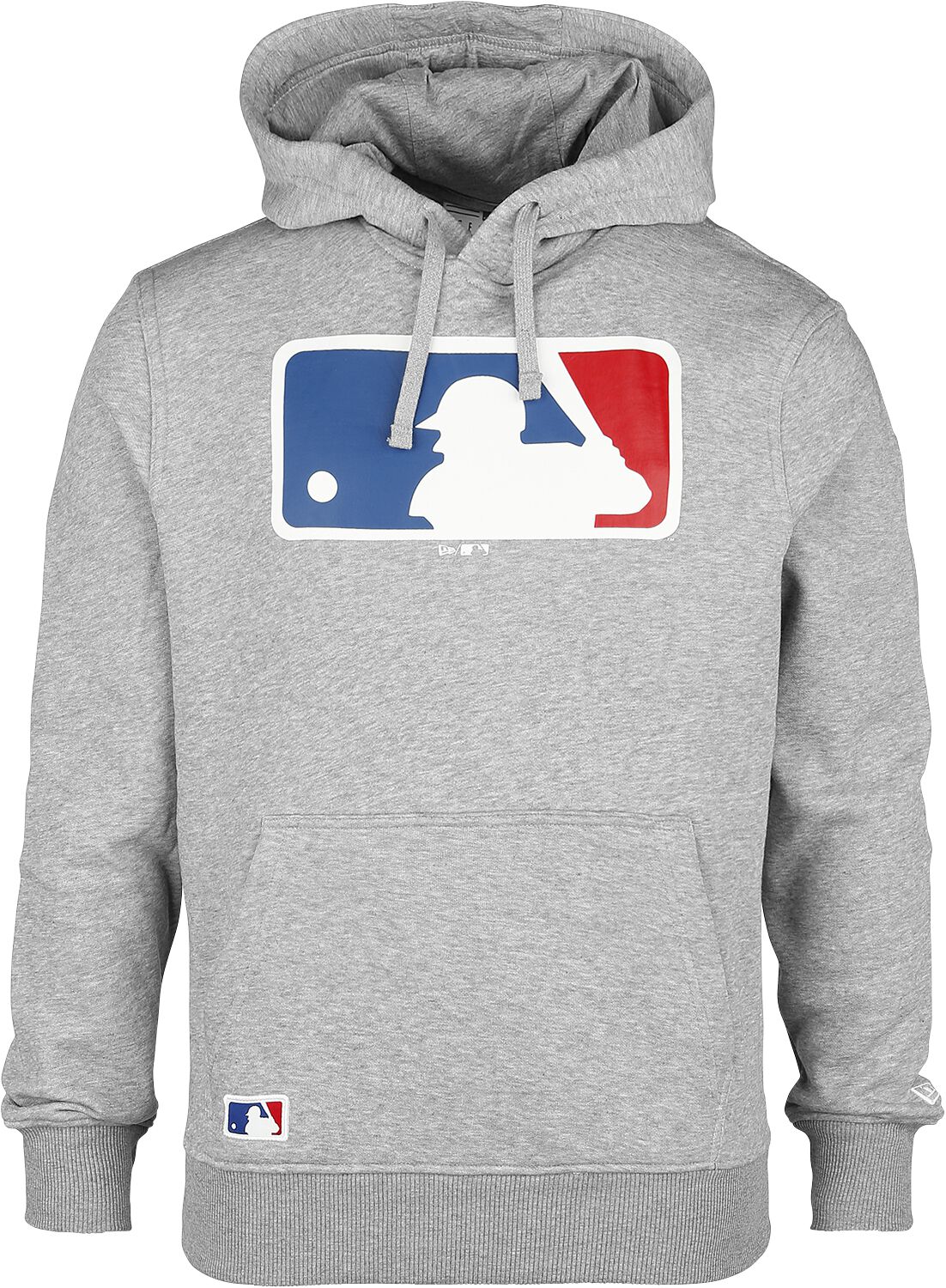 New Era - MLB Kapuzenpullover - Generic Logo - S bis M - für Männer - Größe S - hellgrau