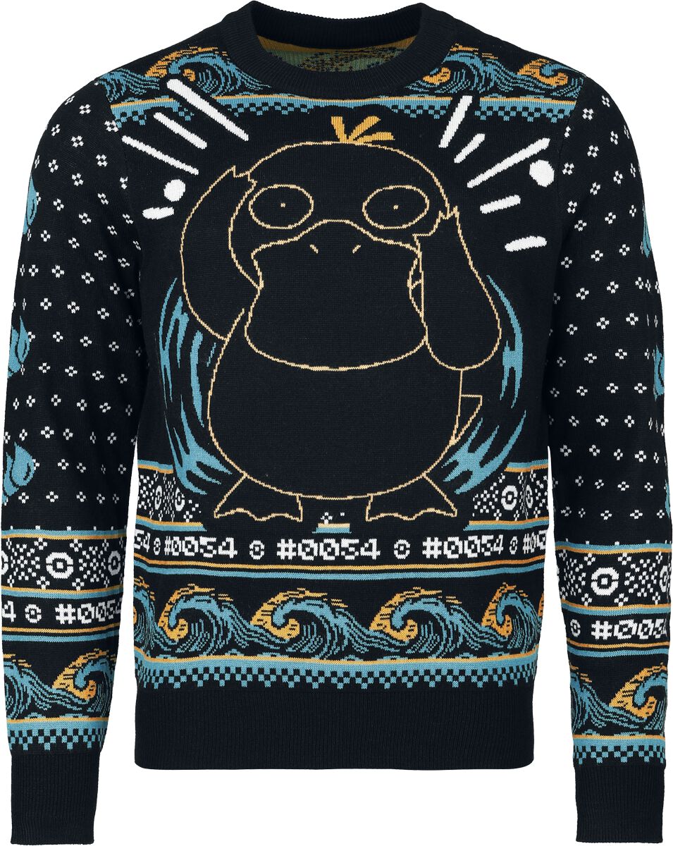 Pokémon - gaming Christmas Jumper - Enton - S XXL - för Herr - flerfärgad