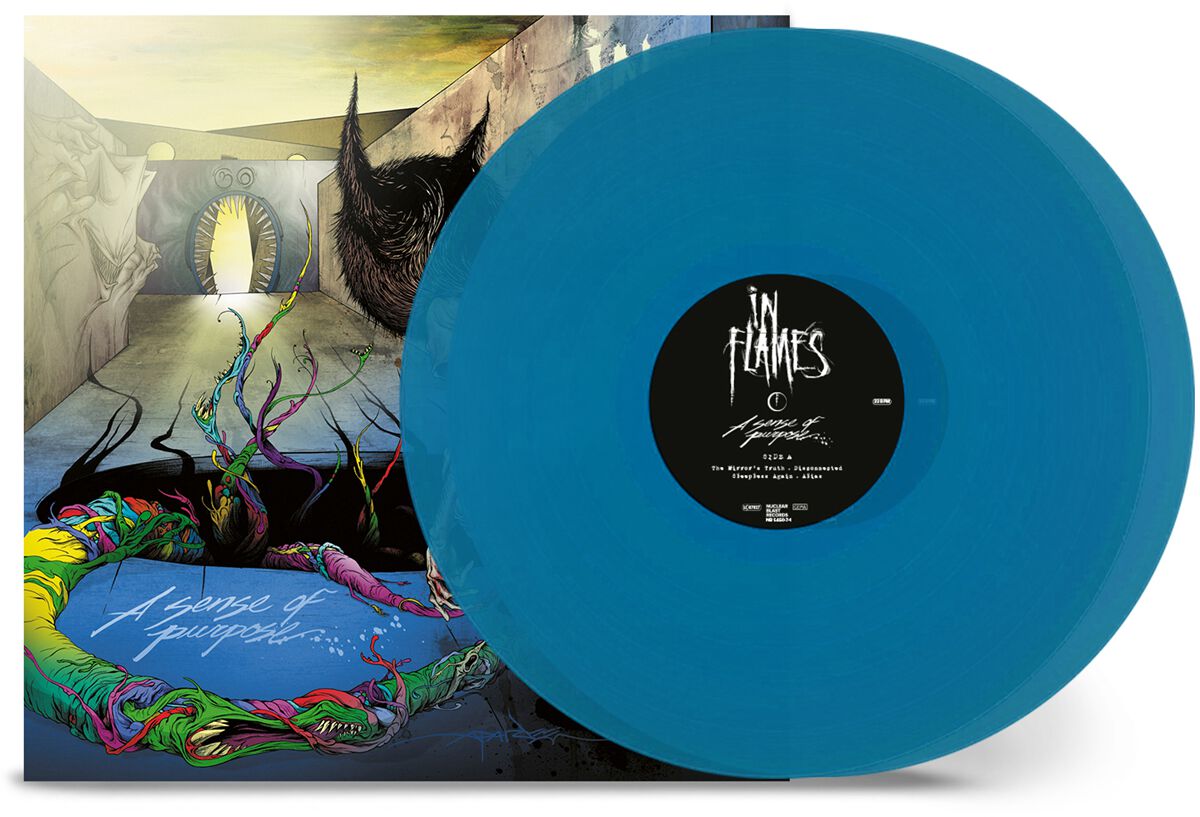 A Sense Of Purpose + The Mirror`s Truth von In Flames - LP (Coloured, Limited Edition, Re-Release, Standard)