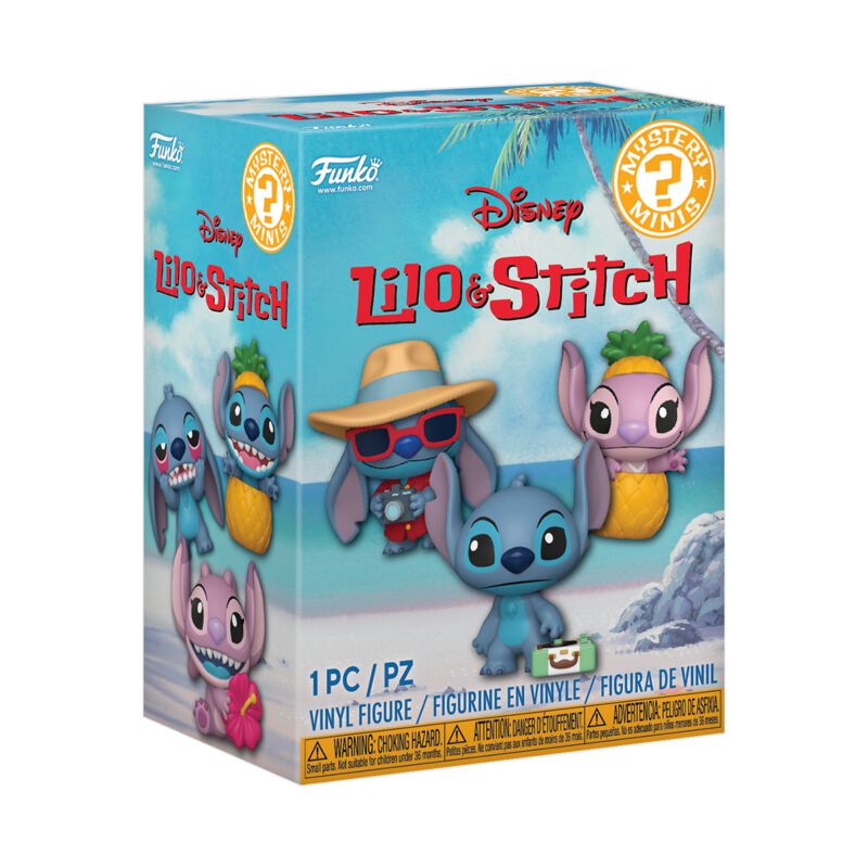 Lilo & Stitch - Disney Funko Mystery Minis - Stitch - PDQ - Funko Mystery Mini - (Pop!)   - Lizenzierter Fanartikel
