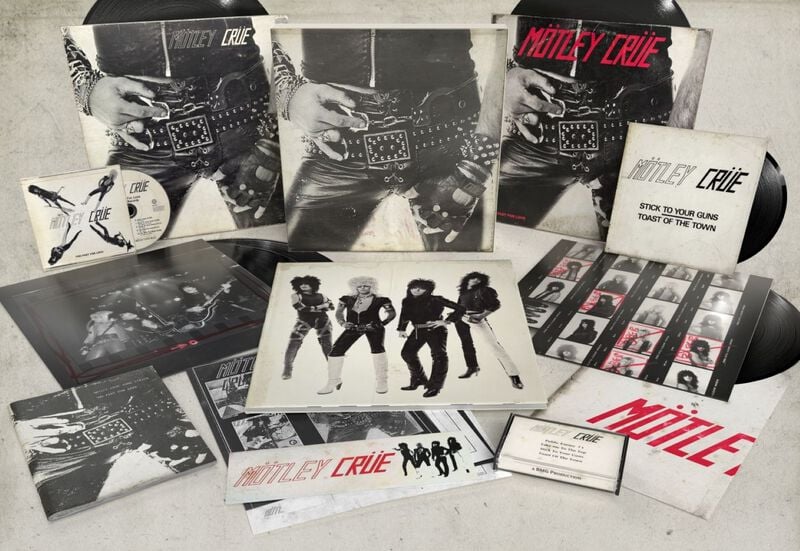 Mötley Crüe - Too Fast For Love (4LP | 12" Single | 7" Single | CD | MC) (Deluxe Edition) (45th Anniversary Edition)